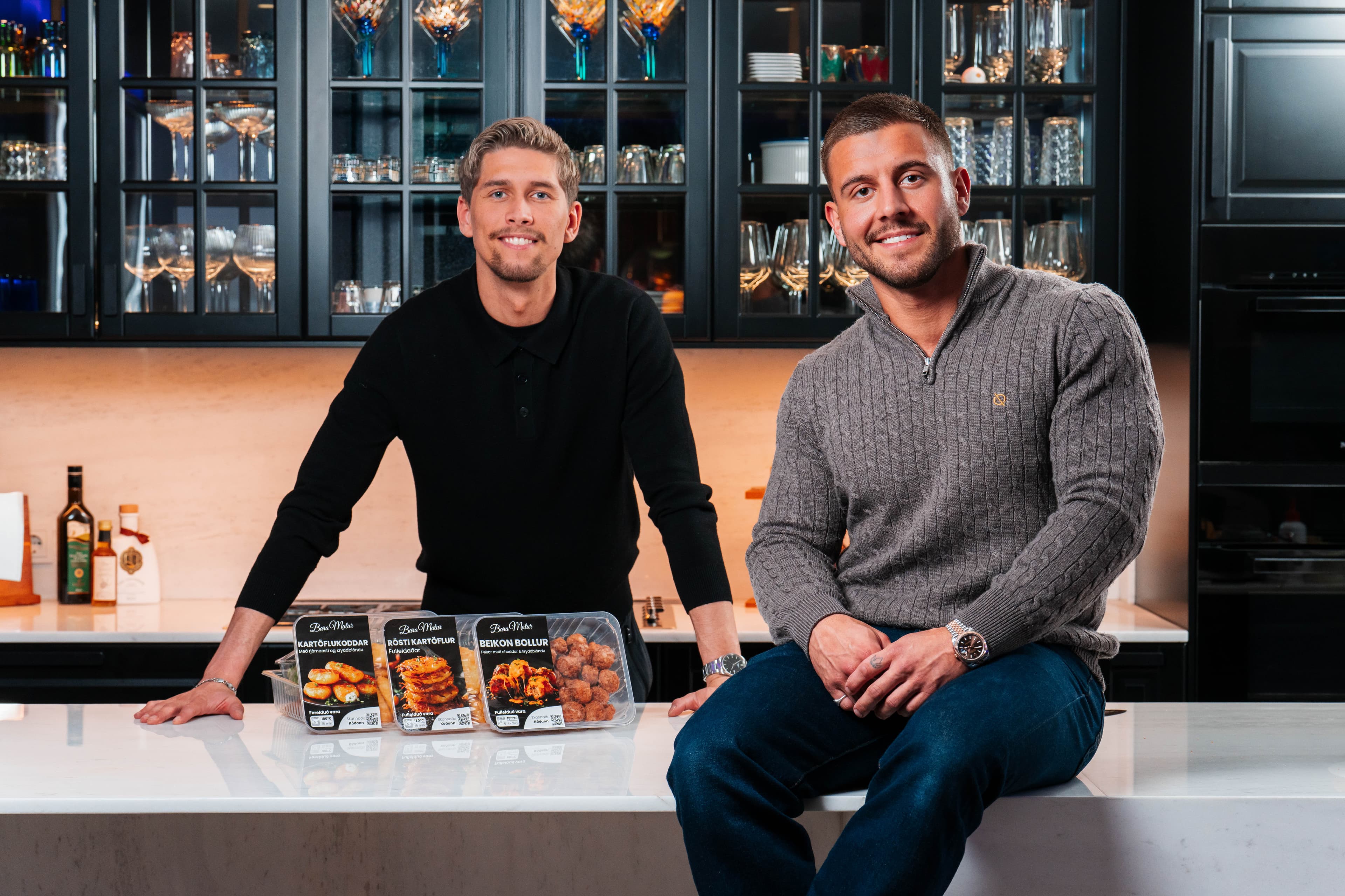 Einar og Geir, stofnendur BaraMatur